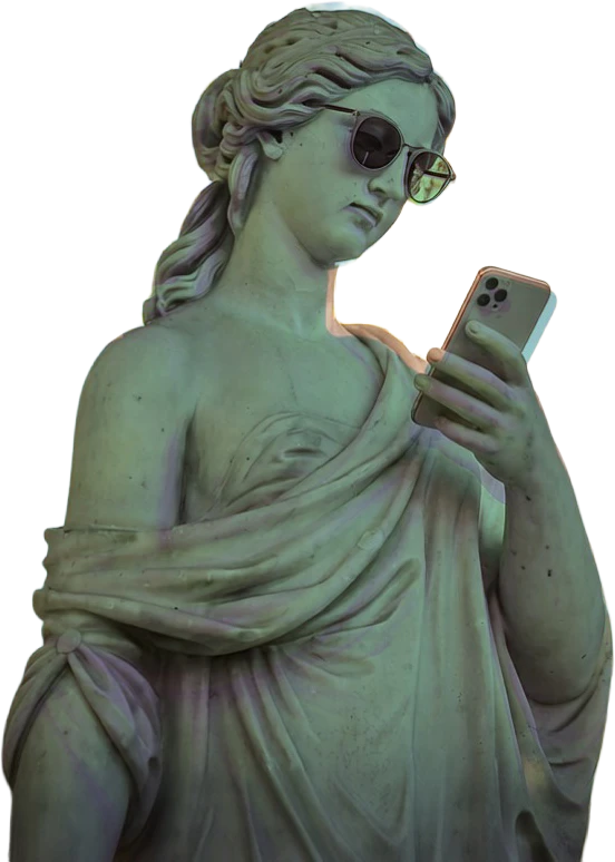 Estatua romana moderna